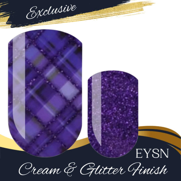Delightful Plaid Nail Wraps