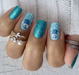 Snow Place Like Gnome Nail Wraps
