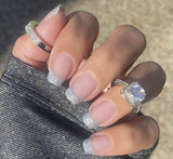 Crystal Ball French Nail Wraps
