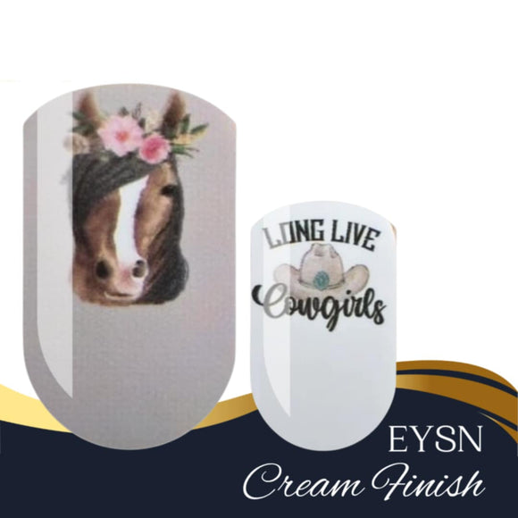 Long Live Cowgirls Nail Wraps