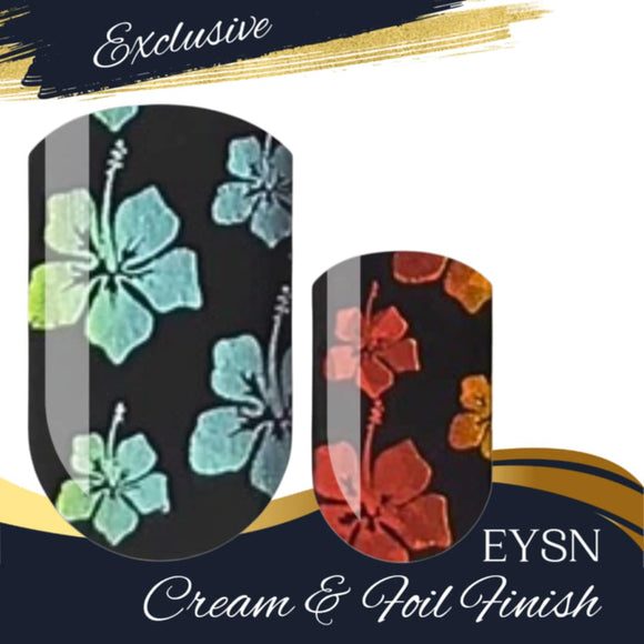 Hibiscus Paradise Nail Wraps