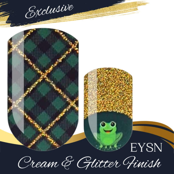 Plaid Hoppers Nail Wraps