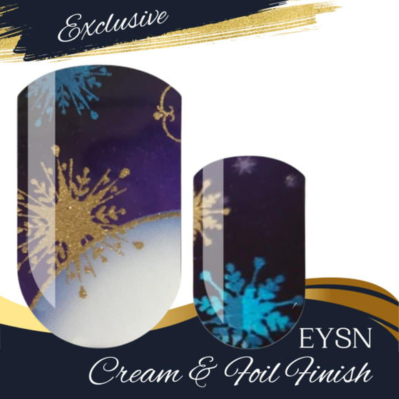 Frozen Elegance Nail Wraps