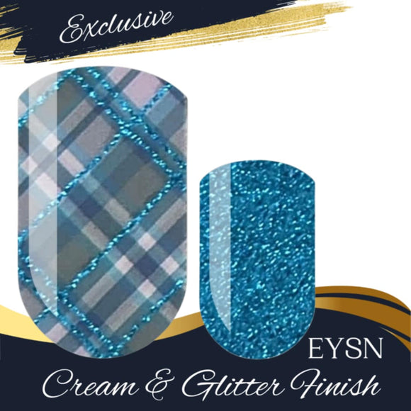 Cheerful Plaid Nail Wraps