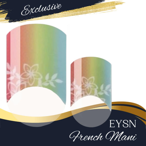 Sweet Melon French Nail Wraps