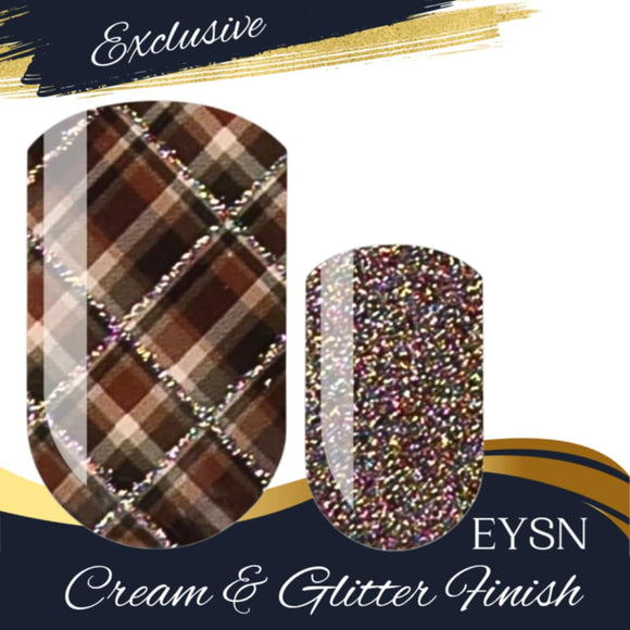 Gatsby Plaid Nail Wraps
