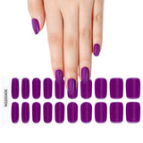 Purple Passion Wanderlust Deluxe Semi-Cured Gel Nail Strips