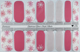 Snow Crystals Nail Wraps