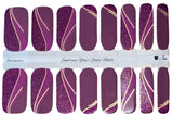 Purpleberry Glitz Nail Wraps