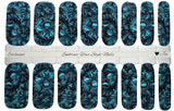 Midnight Blossoms Nail Wraps