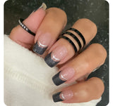 Gothic French Nail Wraps