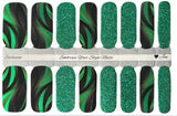 Evergreen Blast Nail Wraps