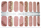 Rosewood Linen Nail Wraps