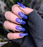 Amethyst Whirl Nagelfolien