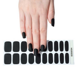 Black Pearl Gel Nail Wraps (NG209)