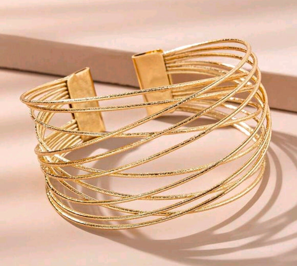 Bracelet - Entangled (Goldtone)