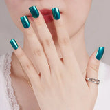 Ocean Glimmer Deluxe Semi-Cured Gel Nail Strips