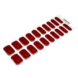 New! Scarlet Cats Eye Deluxe Semi-Cured Gel Nail Strips