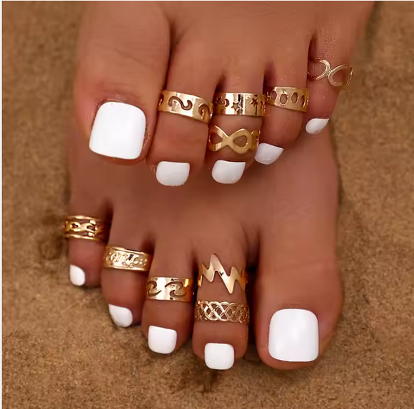 Toe Ring Fashion (GoldTone)
