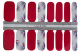 Patriotic Paradise Nail Wraps