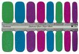 Electric Slide Glitz Nail Wraps