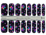 Cosmic Garden Nail Wraps