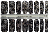 Blooming Midnight Nail Wraps