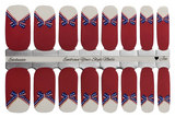 Star Spangled French Nail Wraps