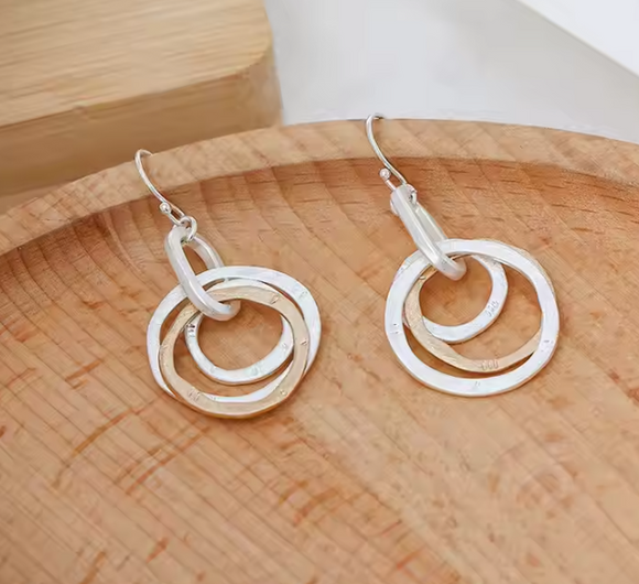 Boundless Earrings (Silver/GoldTone)