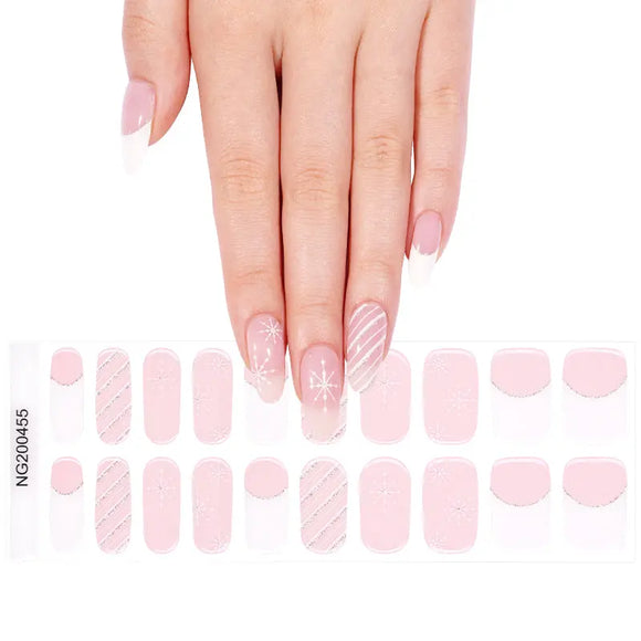 NEW Touch of Frost Nail Wraps (NG455)