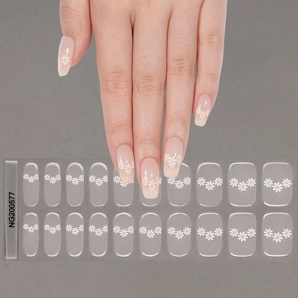 Dainty Blooms Gel Nail Wraps (NG577)