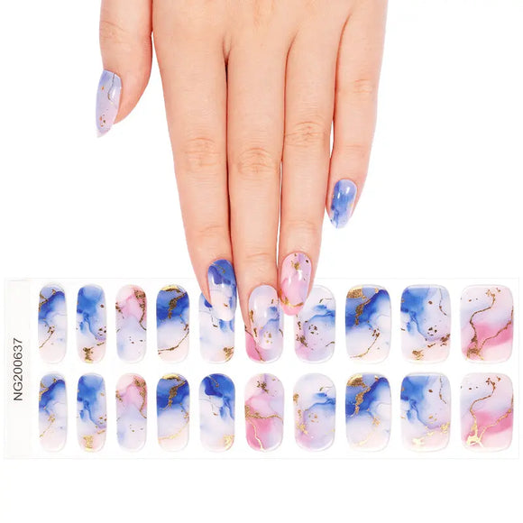 NEW Marbled Skies Nail Wraps (NG637)