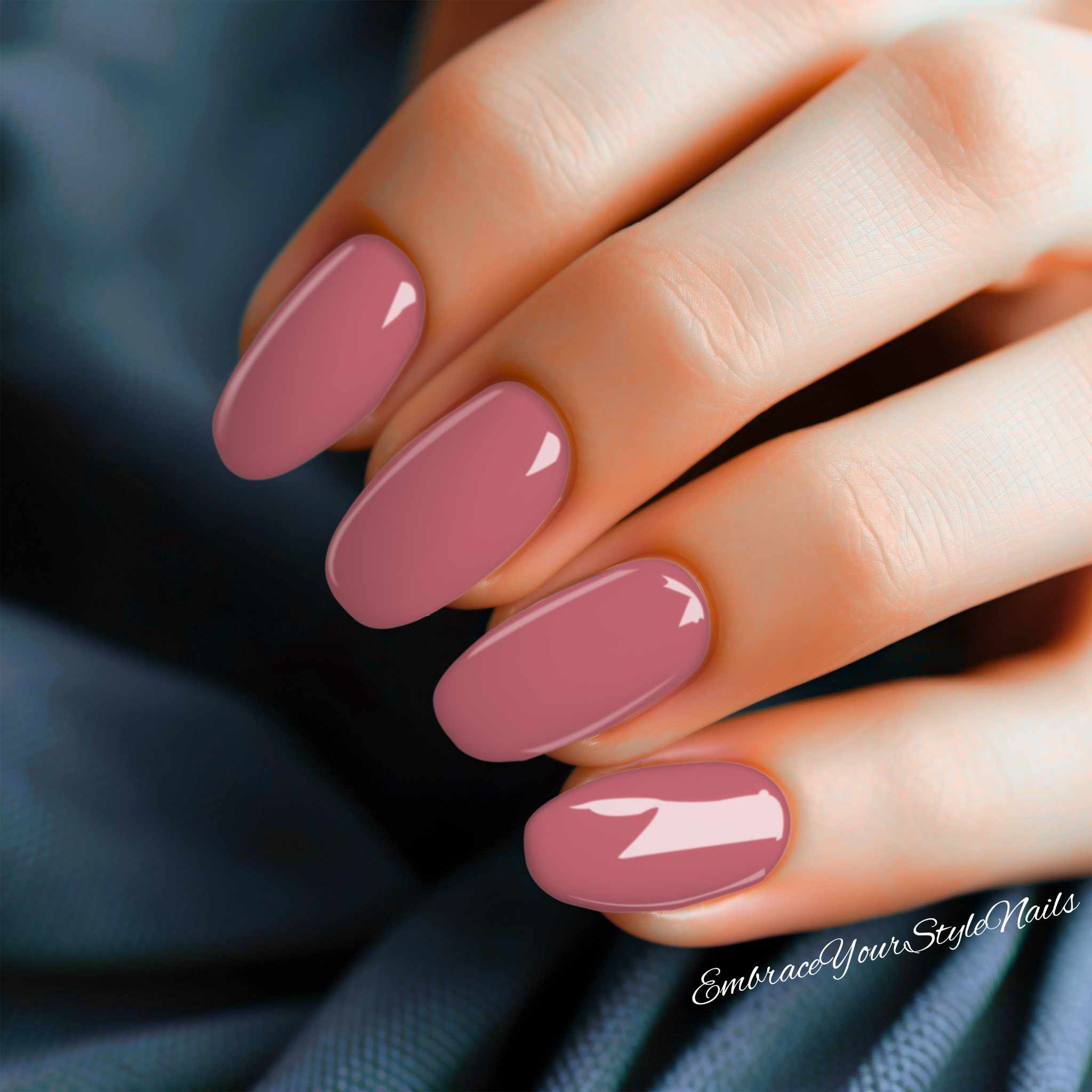 Embrace Your Style Nails Mauve Nail Wraps