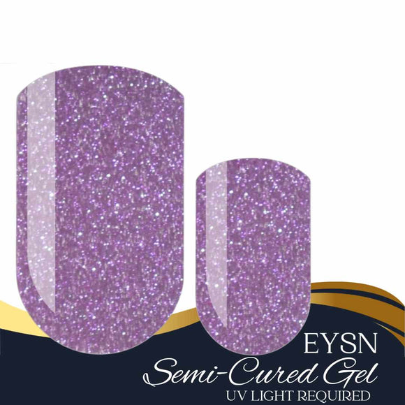 Glistening Lilac Gel Nail Wraps (SG105)