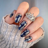 Evening Blossoms Nail Wraps