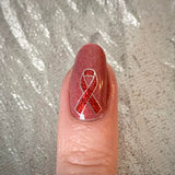 Awareness Ribbons Nail Wraps