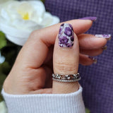 Violet Meadows Nail Wraps