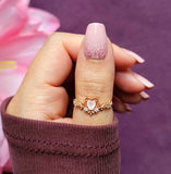 Sparkling Rose' Nail Wraps