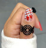 Bowdacious Plaid Nagelfolien