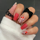 Bowdacious Plaid Nagelfolien