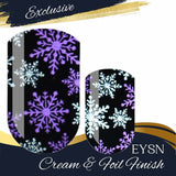 Winter Nightfall Nail Wraps