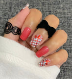 Bowdacious Plaid Nagelfolien