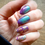 Sophisticated Swirls Nail Wraps