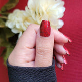 Ruby Red Ice Nail Wraps