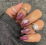 Silver Snowflakes Nail Wraps