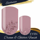 Sparkling Rose' Nail Wraps