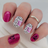 Hugs & Kisses Nail Wraps