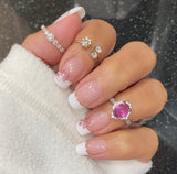 French Flurries Nail Wraps