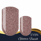 Rose Dusted Gel Nail Wraps (SG108)