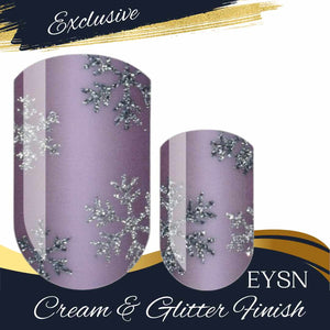 Sugar Plum Flurries Nail Wraps
